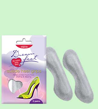 Dreamfeet Suede Heel Grips